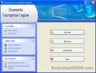 Uconomix Encryption Engine screenshot